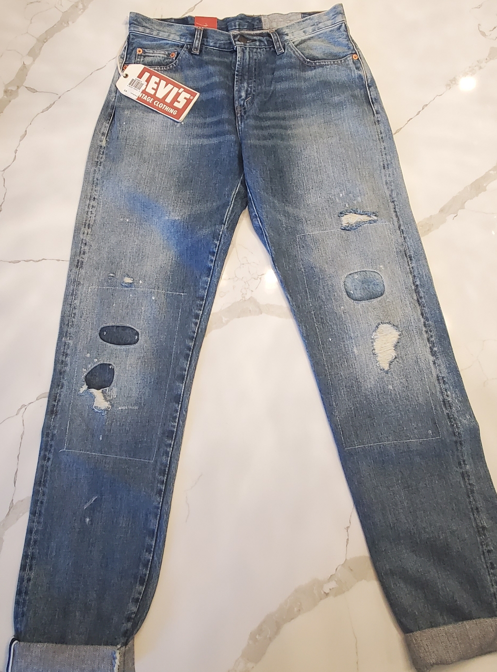 Levis Lvc Vintage Clothing 1967 5050217 Patched